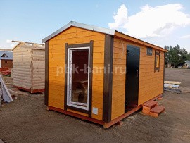 Каркасная баня «Инна» 5х2.25 м с доставкой в Тверскую область