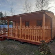 баня с террасой