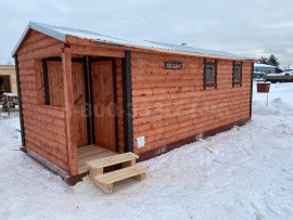 Баня из бруса 7х2.25м. (Тип-4/3) с доставкой в Московскую область