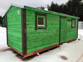 Баня из бруса «Диодора» 6х2.25 м с доставкой в Тульскую область