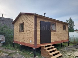 Каркасная баня 6х4,5 м «Юнона» со сборкой в Тверской области