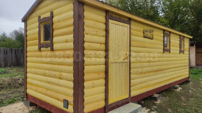Баня из бруса 7х2,25м. (Тип-5) 